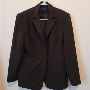 Karen Scott Lined Brown Blazer Size 8
